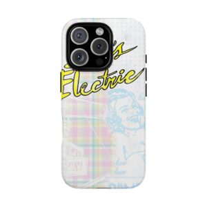 "SHE'S ELECTRIC" phone case