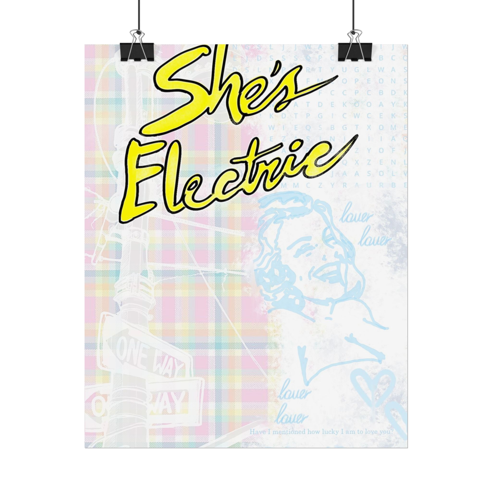 "SHES ELECTRIC" poster - Image 3
