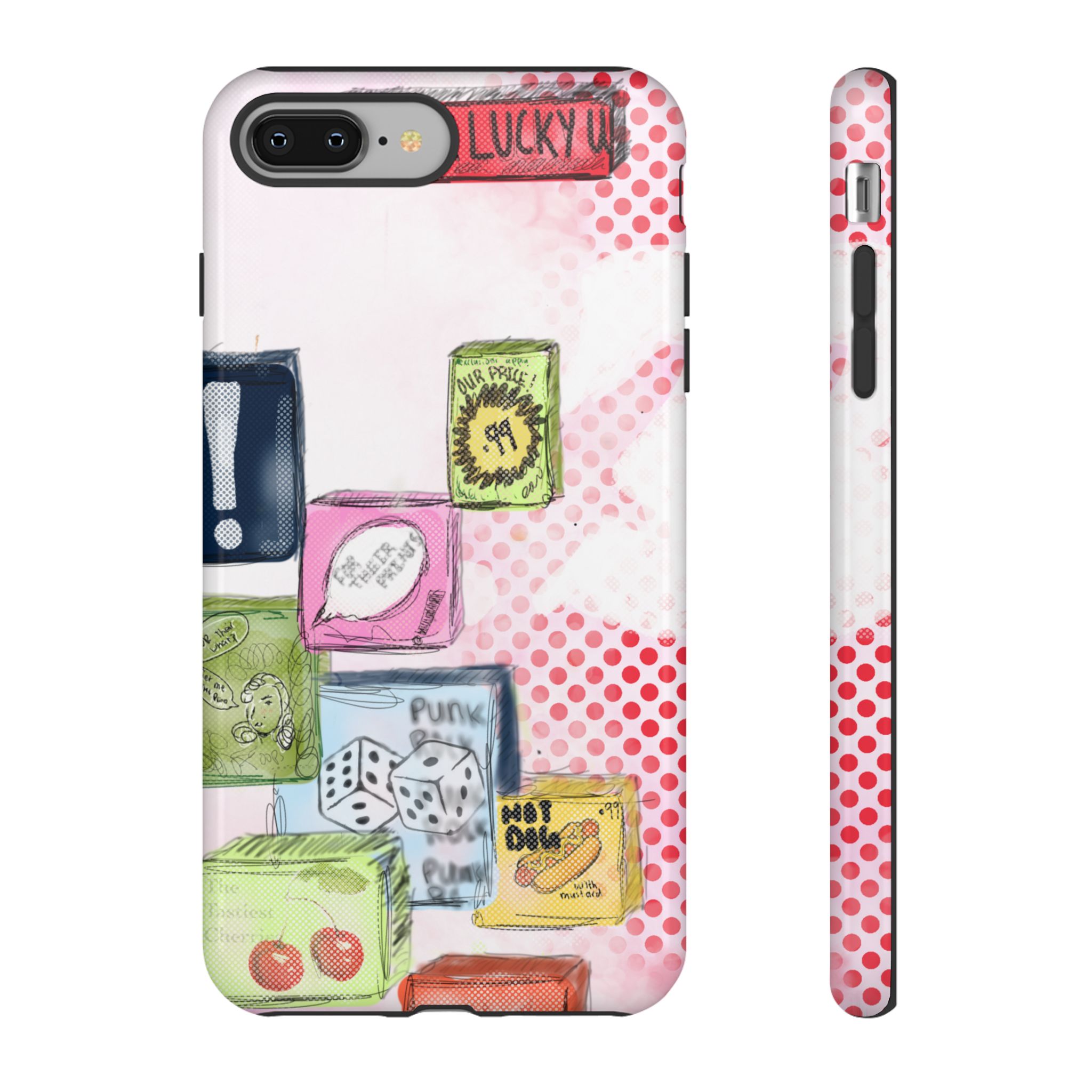 "LUCKY PATCHES" phone case - Image 3