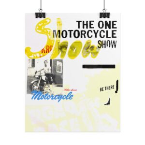 "BIKE SHOW" poster